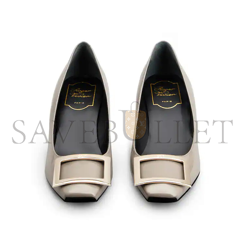 ROGER VIVIER TROMPETTE PUMPS IN PATENT LEATHER RVW44815280D1PC415 ROGER VIVIER TROMPETTE PUMPS IN PATENT LEATHER RVW44815280D1PC415